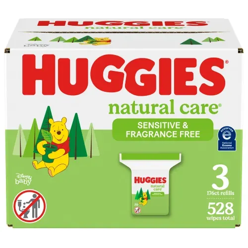 Toallas Húmedas Huggies Natural Care - 528 Unidades