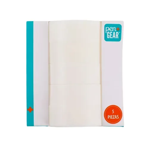 Cinta adhesiva Pen Gear, transparente -5 pzas/18 mm x 33m
