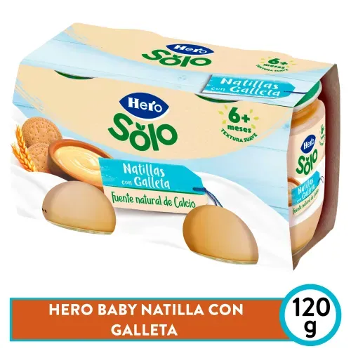 Merienda Hero Baby Natil C Galleta 120gr