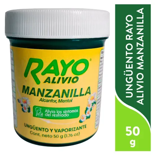 Rayo Alivio Manzanilla Tarro 50gr