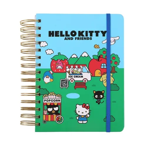 Agenda Hello Kitty, de resortes -240 hojas