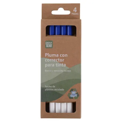 Reciclado Set De 4 Boligrafos Borrables