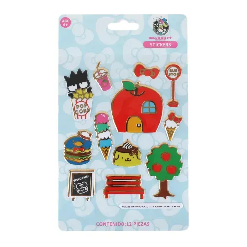 Hello Kitty Surtido De 15 Stickers
