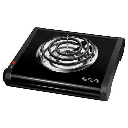 Cocina eléctrica Black A Decker 1 Quemador