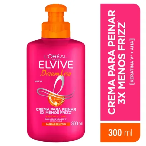 Crema Para Peinar Elvive Dream Liso - 300ml