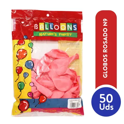Globo Rosado No8 50U