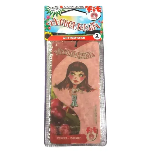 Chica Fresita Fit Cereza 3p