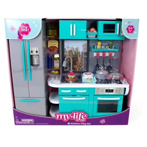 Set de juguete My Life super cocina - 64 Pzas