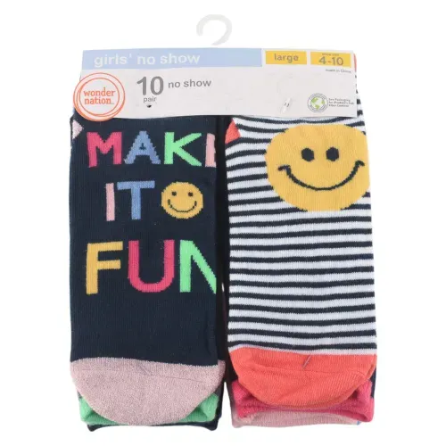 10p Calceta Nina Wondernation Tobillo