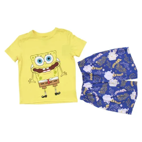 Pijama Nino Short Bob Esponja