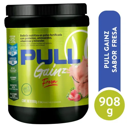 Pull Gainz Fresa Bote 908 g