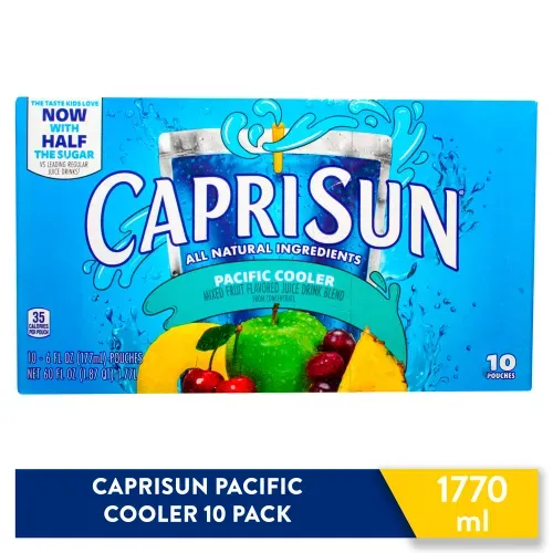 Bebida Caprisun Sabor Pacific Cooler 10 Pack - 1770 ml