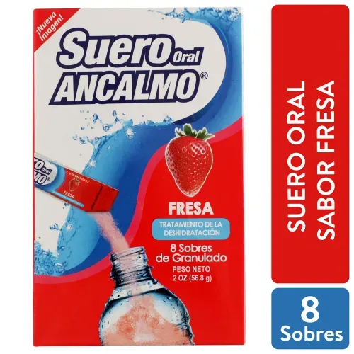 Ancalmo Suero Stick Fresa 8 Sob Unidad