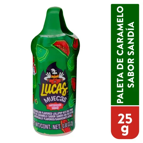 Paleta Lucas Muecas Sandia Chile - 24 g