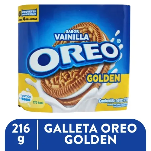 Galleta Nabisco Oreo Golden - 36 g
