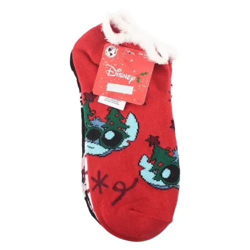 Ladies 3pk Calcetin Festivo