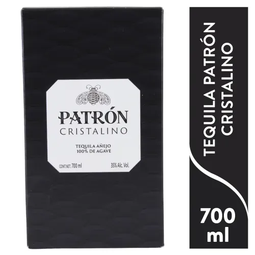 Tequila Patron Tequila Cristalino Añejo - 700 ml