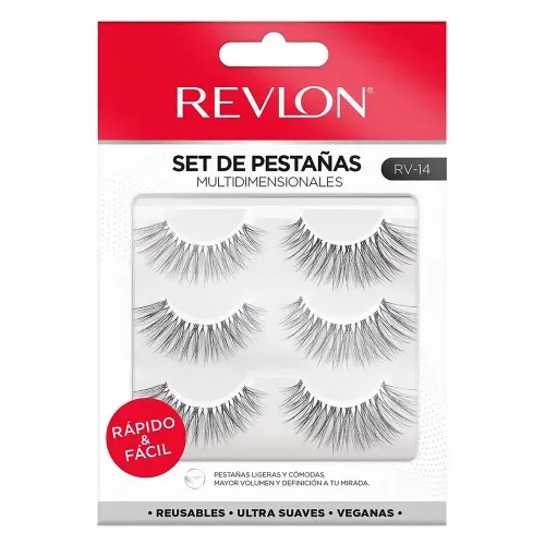 Pestanas Revlon Set 3p Mod14 1 Unidad
