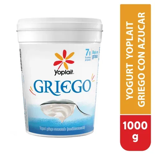 Yogurt Yoplait griego con azúcar -1 kg