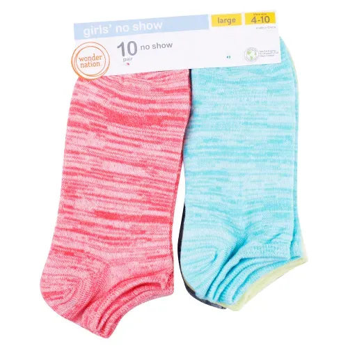 Ropa Interior y Pijamas De Niñas Wonder Nation 10p Calce Cas No Show Wonder Nation 1261