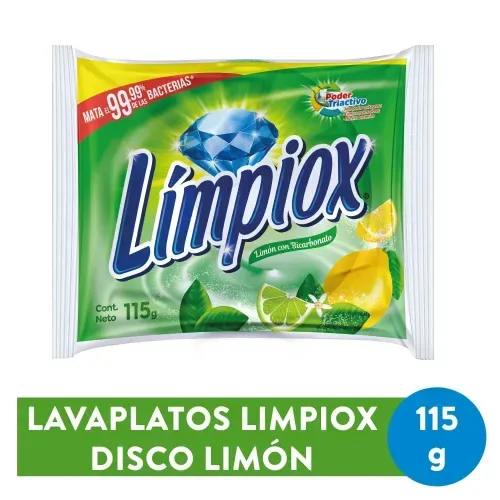 Lavaplatos Limpiox Disco Limon - 115 g
