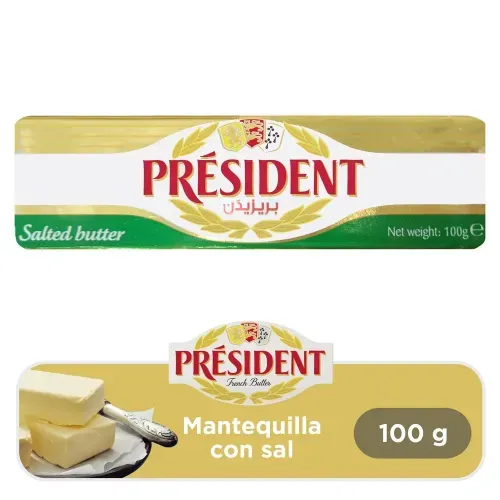 President Mantequill Con Sal Barra 100gr