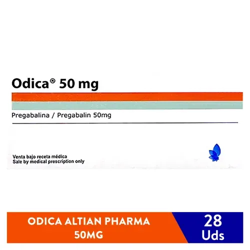 Odica Altian Pharma 50mg 28 Com Rec Unidad