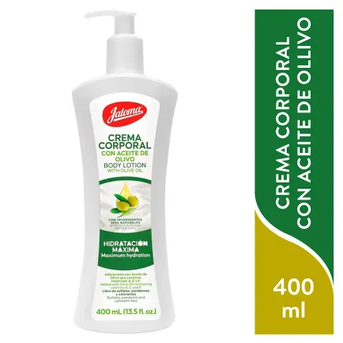 Jaloma Crema Corporal Oliva 400Ml