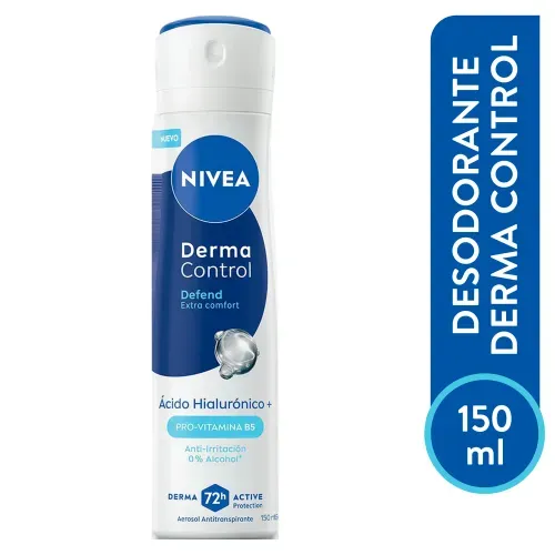 Desodorante Nivea Derma Control Defense spray femenino - 150 ml