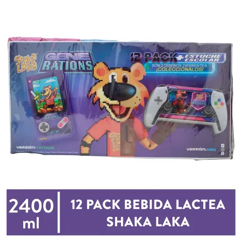 Bebida Lactea Shakala 12Pk M Promo 200 ml
