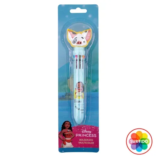 Moanna Boligrafo 3D Retractil 10 Colores