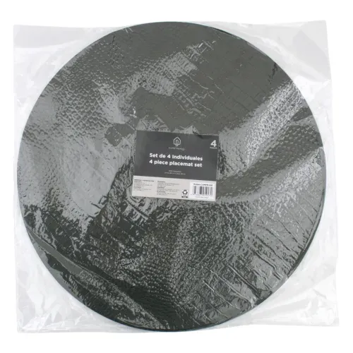 Manteles y Tapetes Hometrends Set De 4 Manteles Individuales