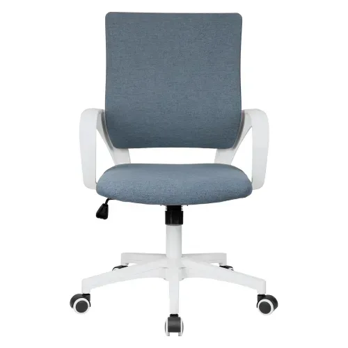 Silla Ejecutiva Mainstays color Blanco con Azul