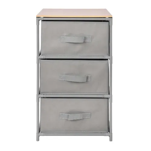 Gabinete De Almacenamiento Con 3 Cajones