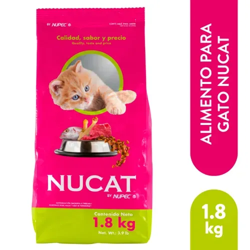 Alimento Gato Nucat 1800 Gr