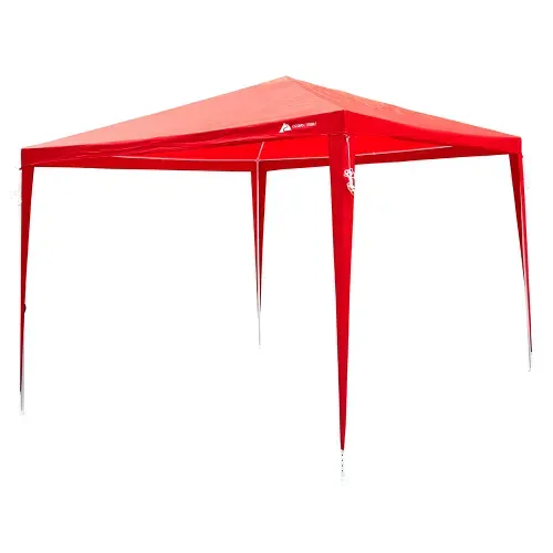 Toldo plegable Ozark Trail color rojo - 3 x 3 m