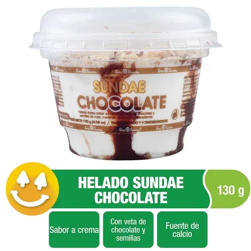 Helado Sunda Chocolate 130 Gr