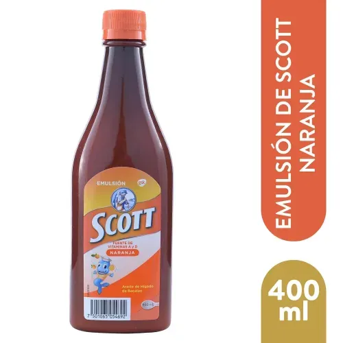 Scott Emulsion Naranja 400ml