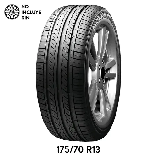 Llanta para auto Kumho Tire, medidas: 175/70 Rin 13