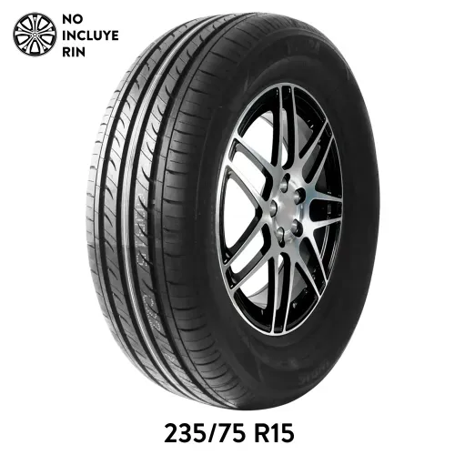 Llanta para auto Winda, medidas: 235/75 Rin 15