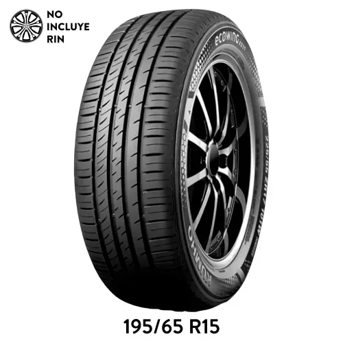 Llanta para auto Kumho Tire, medidas: 195/65 Rin 15
