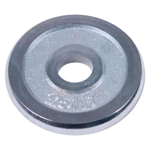 Disco de peso Athletic Works cromado 25 mm - 5 lb