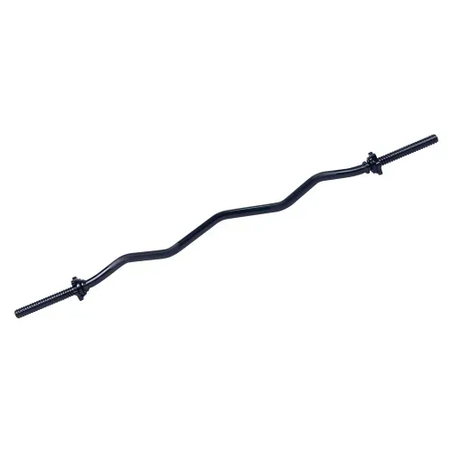 Barra Athletic Works curva para discos - 25 mm