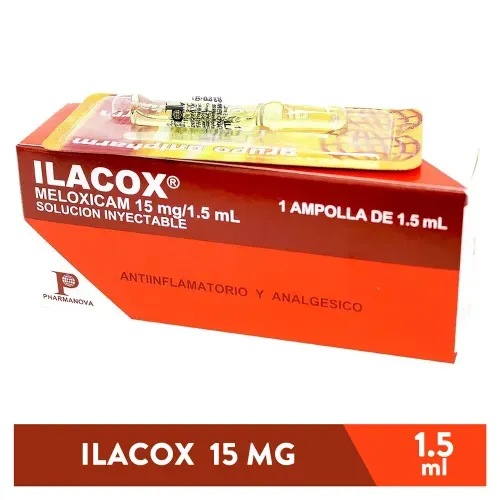 Ilacox Unipharm 15 Mg-1.5 ml Inyect 1Amp