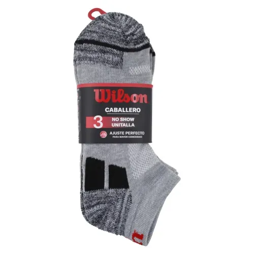 Pack 3 Medias Tin Wilson Caballero Jaspe Afelpado Modelo:B5843