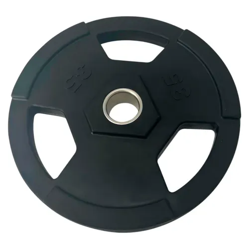 Disco de peso Athletic Works de hule  50 mm - 35 lb