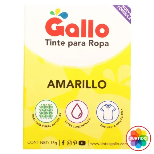 Tinte Gallo Colores Variados - Precio indicado por Unidad