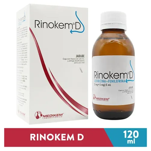 Rinokem d Jarabe Fco x 120 ml