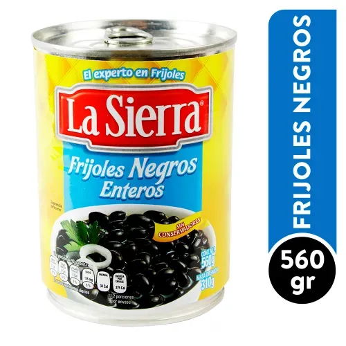 Frijol Entero Negro Sierra 560gr