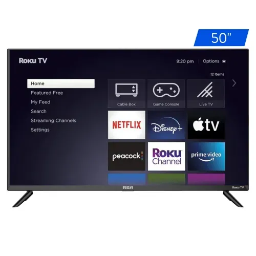 Pantalla RCA LED Smart Roku UHD 4K - 50 Pulgadas (1 in = 2.54 cm)